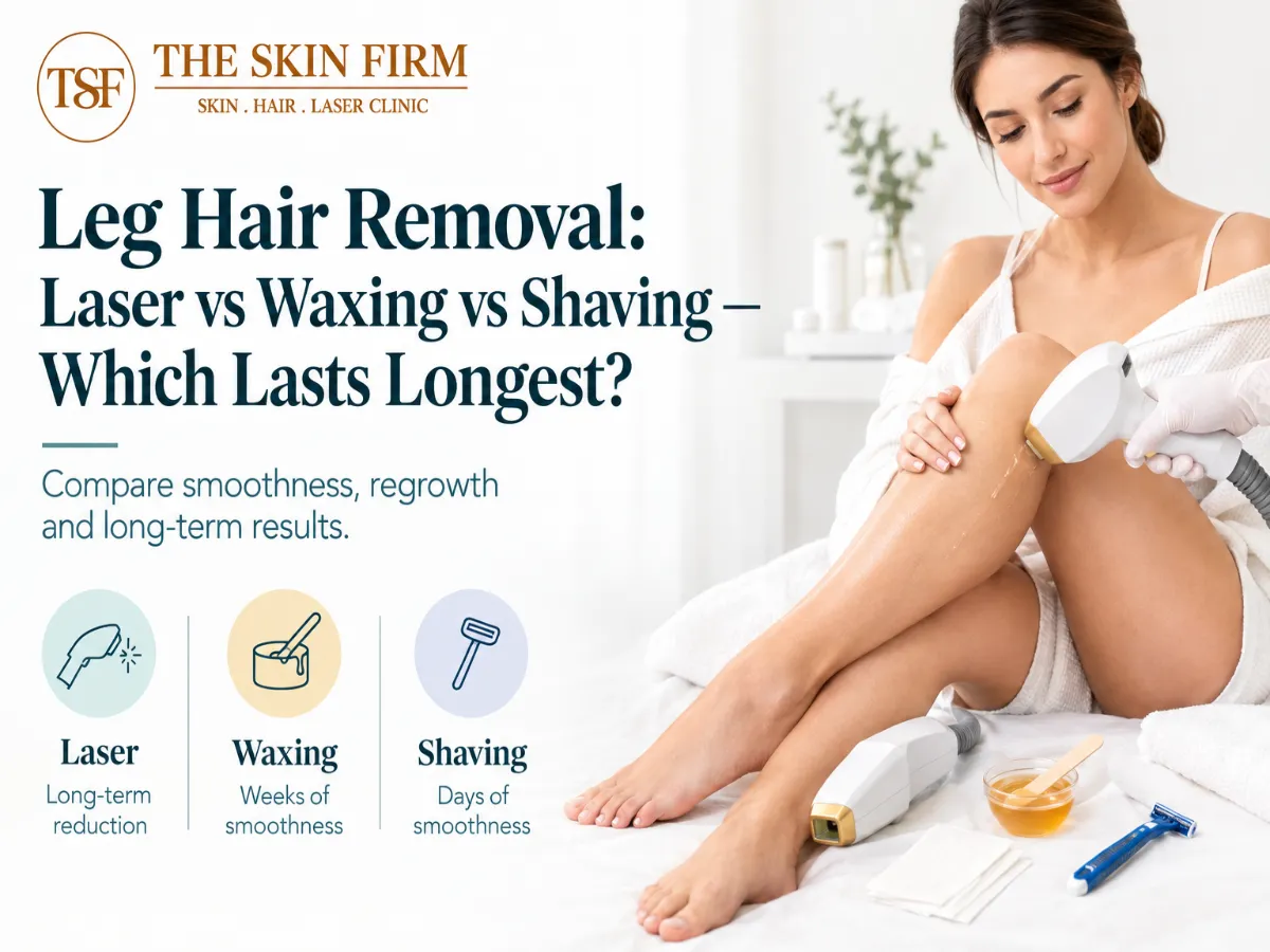 Leg Hair Removal: Laser vs Waxing vs Shaving — Which Lasts Longest?