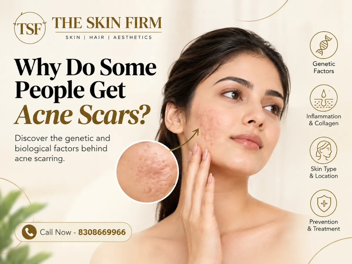 Why Do Some People Get Acne Scars? | The Skin Firm