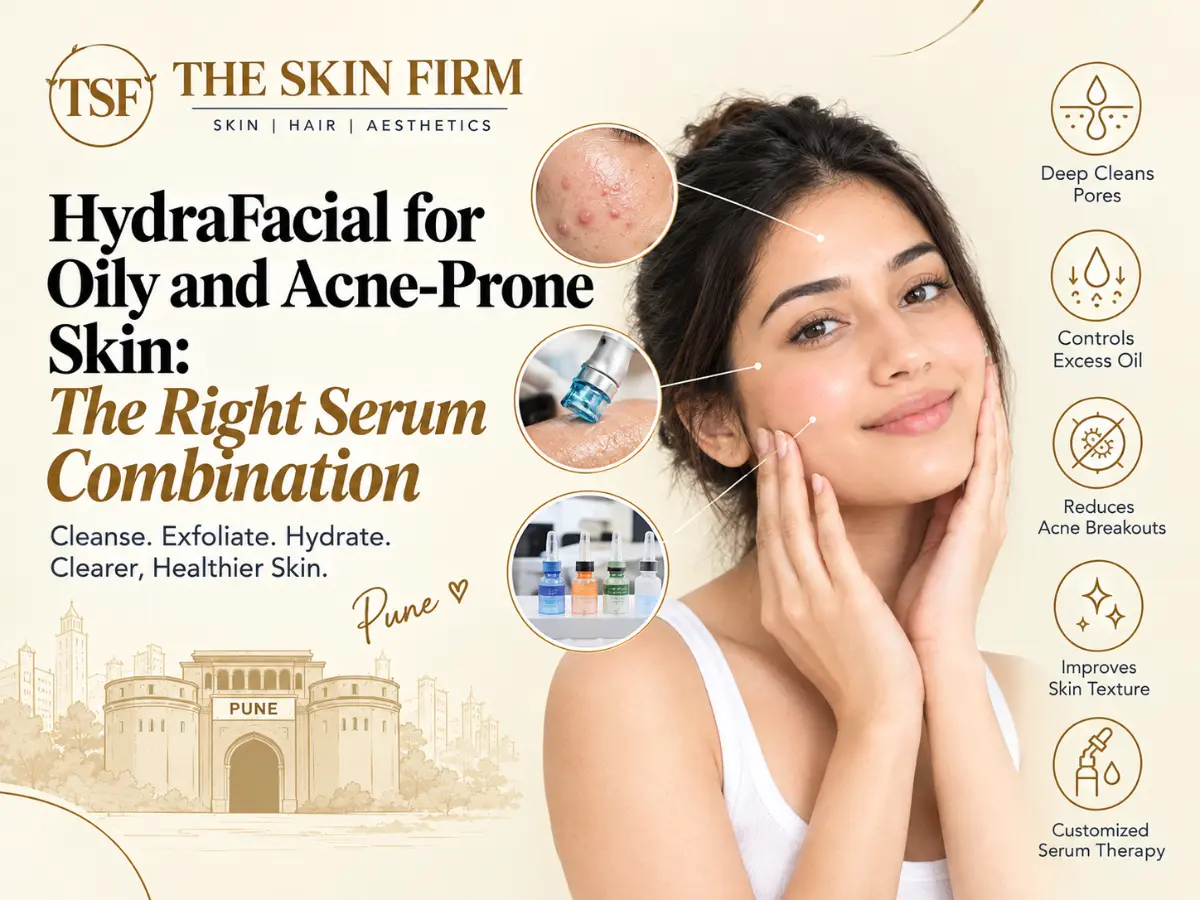 HydraFacial for Oily and Acne-Prone Skin: The Right Serum Combination