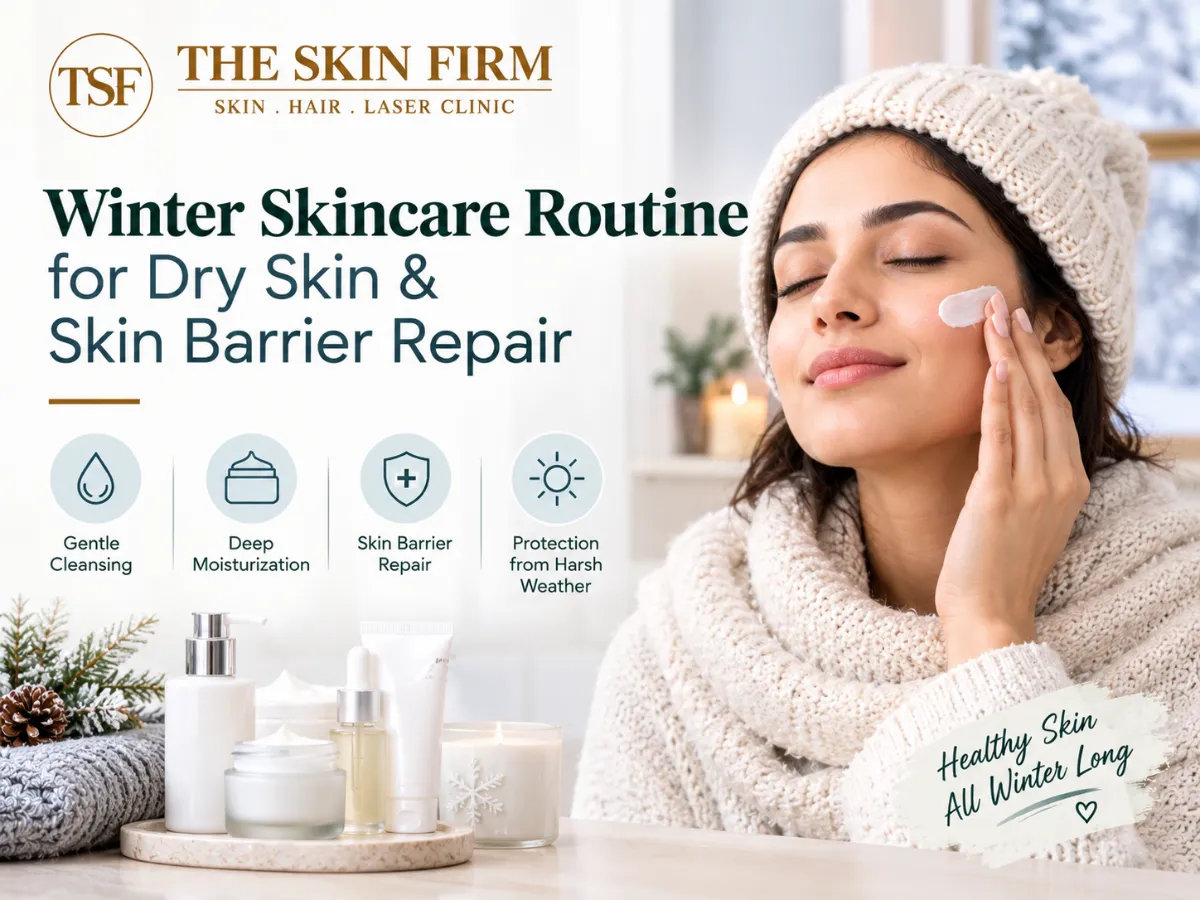 Winter Skincare Routine for Dry Skin & Skin Barrier Repair