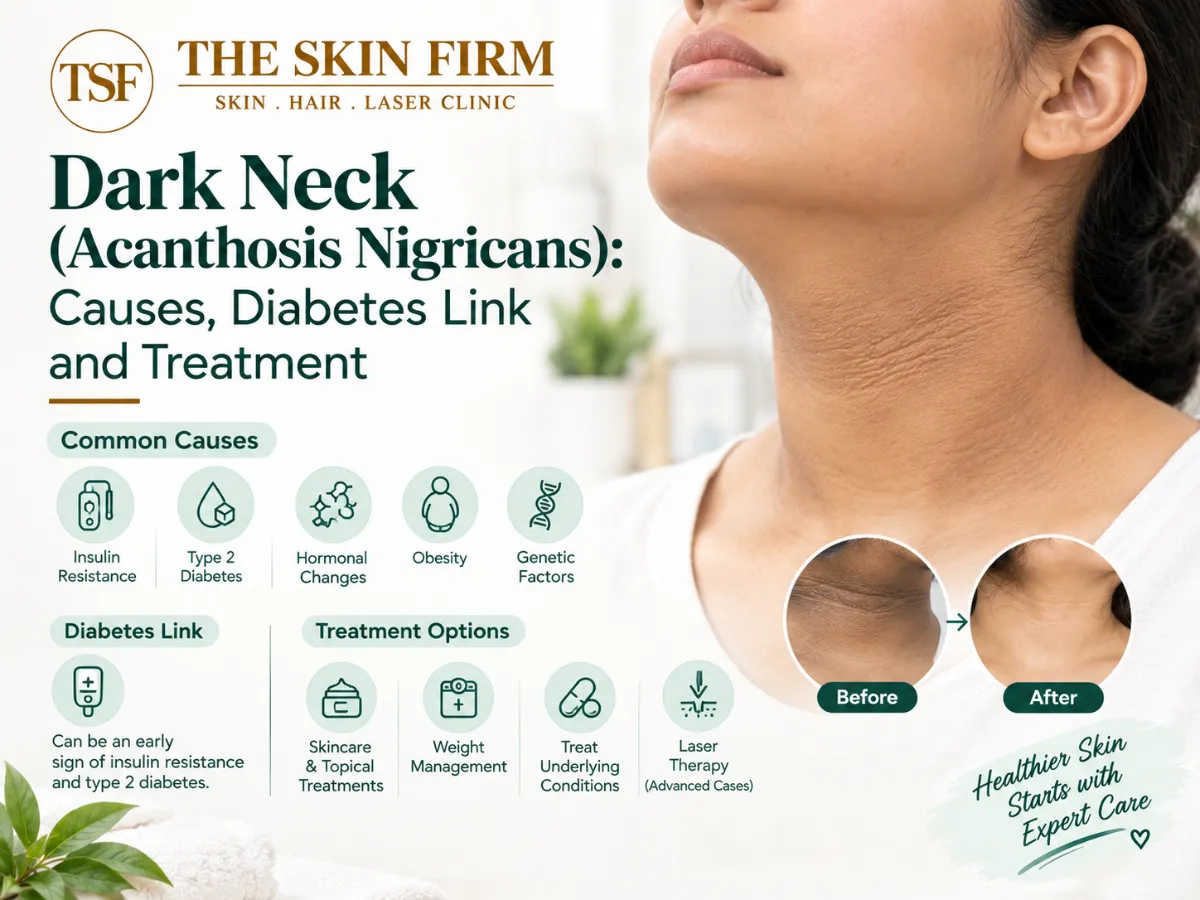 Dark Neck (Acanthosis Nigricans): Causes & Treatment